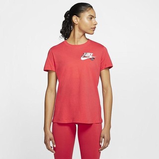 Tricouri Nike Sportswear Dama Rosii Albi | ICKT-04938